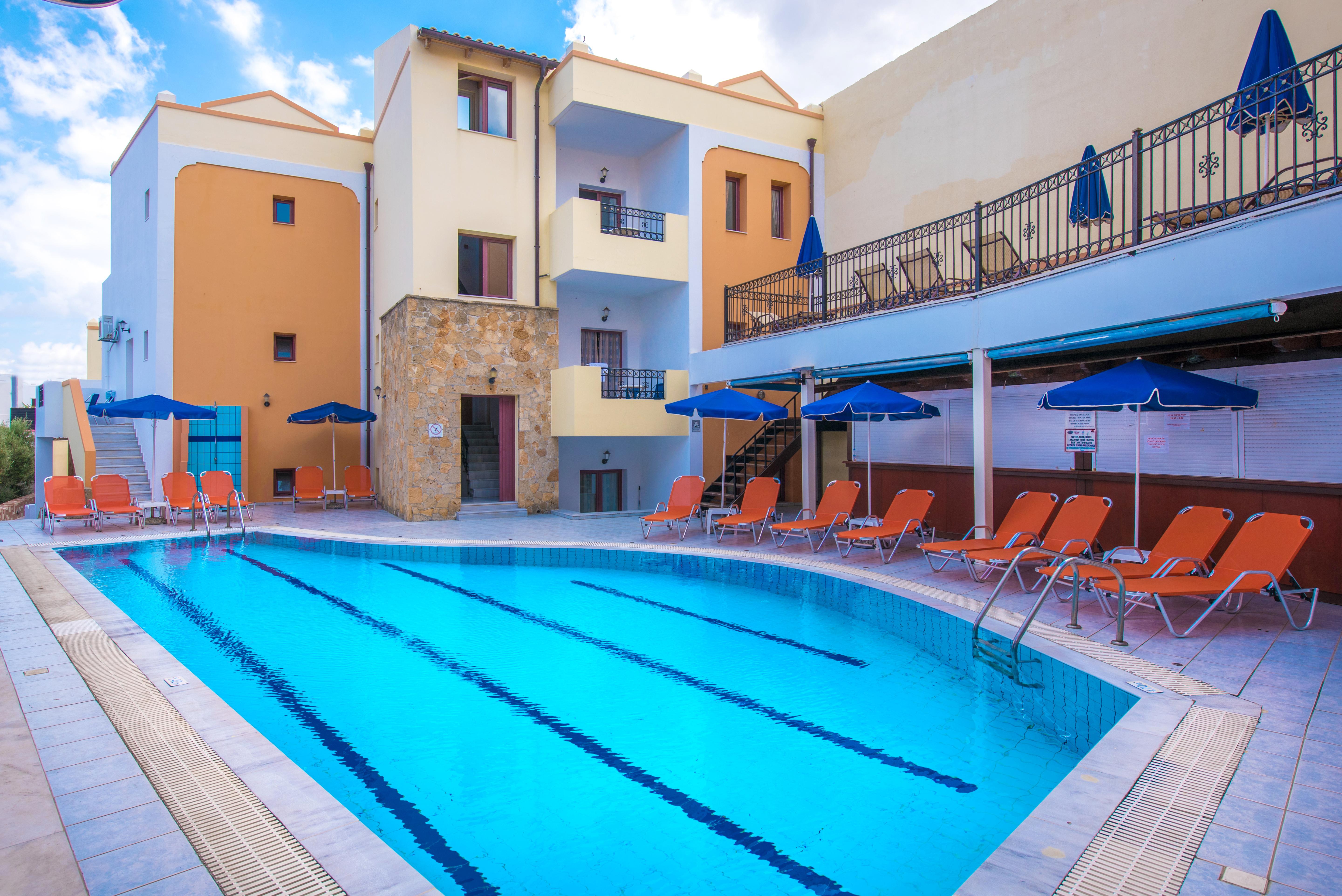 Irida Apartments By Estia Malia  Bagian luar foto
